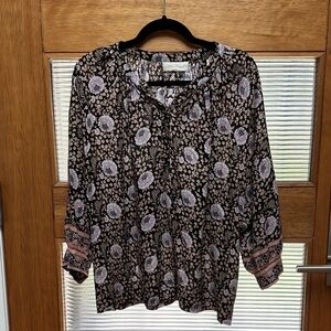 Natalie Martin vintage flowers top